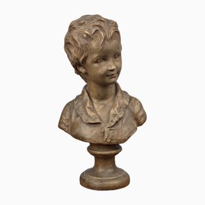 D'après Jean-Antoine Houdon, Buste d'Alexandre Brongniart, 1800s, Terre Cuite