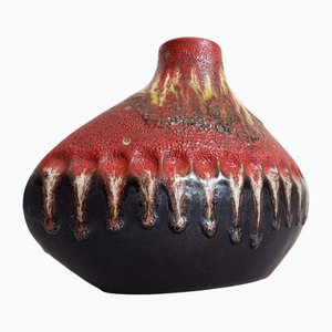 Sculptural West German Art Pottery Vase by Carstens Tönnieshof, 1950s