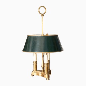 Vintage Brass and Metal Blind Lamp, 1930s