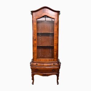 Italian Showcase in Walnut, 1950s