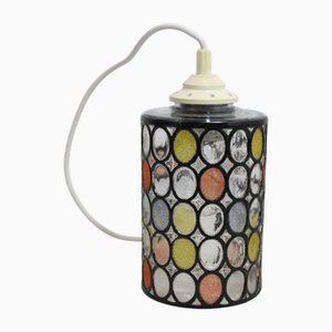 Vintage Glass Pendant Light from Limburg, 1970s