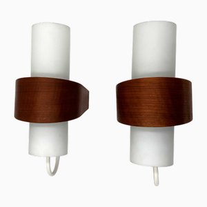 NX 40 E/00 Wall Lamps by Louis Kalff for Philips, 1960s, Set of 2