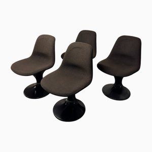 Vintage Orbit Chairs in Fiberglass from Herman Miller, 1966, Set of 4