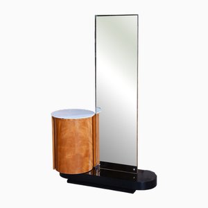 Specchio da toeletta Art Déco di Halabala per Up Zavody, anni '30