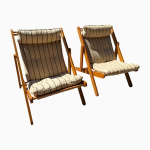 Set of Vintage Kon Tiki Chairs by Gillis Lundgren for Ikea