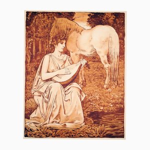 Hans Thoma, Muse, 1893, stampa