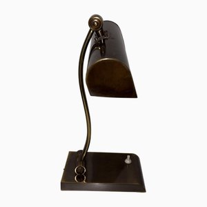 Gold Brass Lamp, 1950s