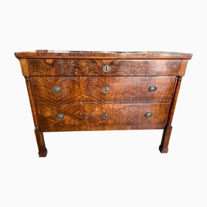 19th Century Empire Walnut Chest of Drawers