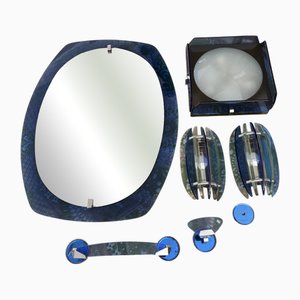 Badezimmer Set von Veca für Fontanarte, 1960er-1970er, 6er Set