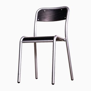 Black Stacking Dining Chair from Mullca, 1970s