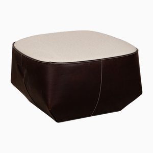 Isanka Leather Stool from Walter Knoll