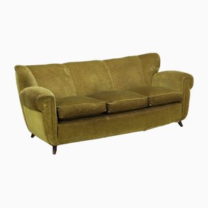 Grünes Vintage Sofa, 1950er