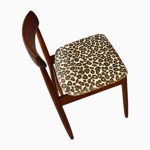 Upholstered Chair Leo in Teak from Farso Stolefabrik