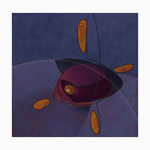 Deborah DeSaix, Composition abstraite, Peinture à l'huile
