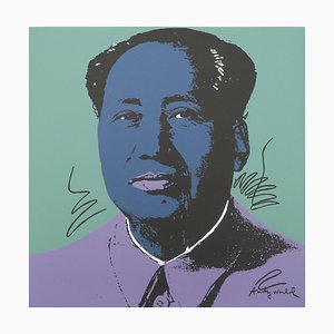 1986 Carnegie Museum of Art Andy Warhol Lithograph Mao 90