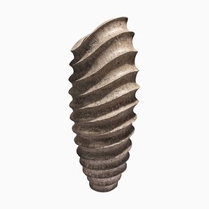Large Handmade Textured Sculptural Vase