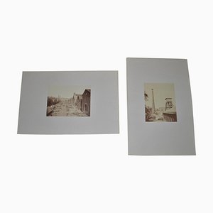 Larcher, Le Creusot: the Schneider Factories, France, 1800s, Albumen Prints, Set of 2