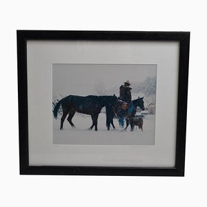 Photographie de paysage occidental « Utah » de la fin du 20e siècle signée par Cheryl A. Aaron, encadrée