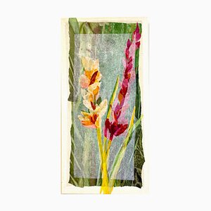 Maria Donata Papadia, Ixia, Mixed Media Paper Collage