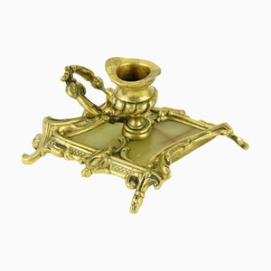 Late 19th Century Art Nouveau Candlestick Holder