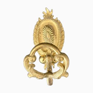 Set of 3 Bathroom Bronze Wall Accessories in Late Art Deco Style by Bruno Chiarini, Italy 1940s