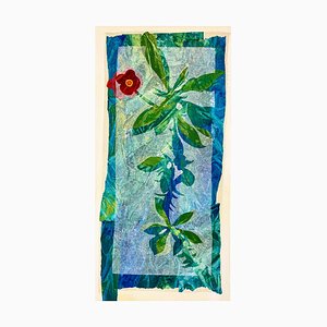 Maria Donata Papadia, Crown-Of-Thorns, Collage Papier Technique Mixte