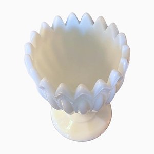 Calice antico Portieux opalino, Francia, 1900 circa