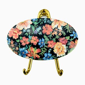 Mid-Century Italian Brass Coat Hooks, 1950s, Set of 4