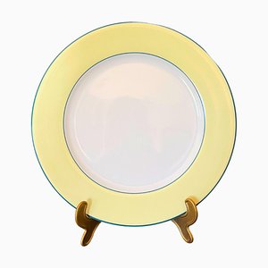 Limoges Porcelain Louisiane & Sophie D’e Plates by Philippe Deshoulieres, 1990s, Set of 12
