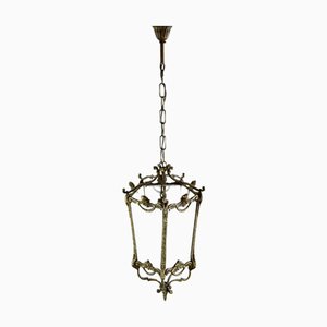 Lanterna Mid-Century in ottone