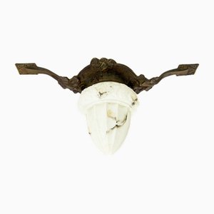 1910s Art Nouveau Flush Mount