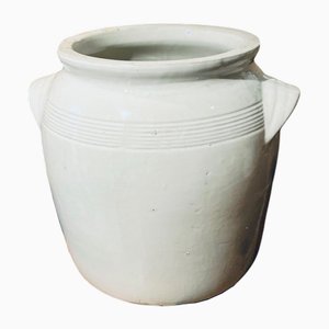 Vaso gigante da 2 galloni in gres, Francia, inizio XX secolo