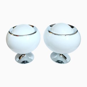 Bud Table Lamps by Guzzini for Meblo, Former Yugoslavia, 1970s, Set of 2