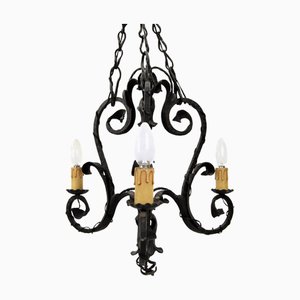 Lustre Forgé à la Main des Années 1950