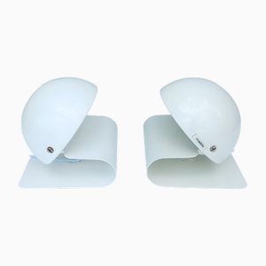 2er Set Meblo Guzzini Bugia Lampen, Jugoslawien 70er