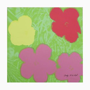 1986 Carnegie Museum of Art Andy Warhol Flowers 68 Lithograph
