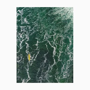 Bernhard Lang, av_rheinfall_004: Vista aérea, fotografía de edición limitada