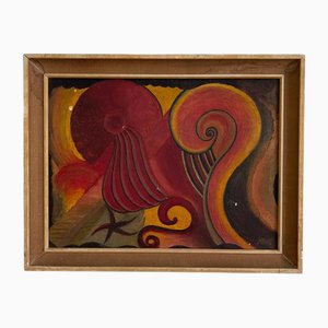 Vintage Hand Painting “Palaios” 1969