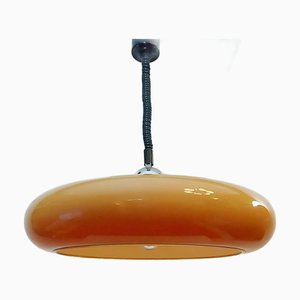 Lampada a sospensione extra large di Luigi Massoni per Guzzini / Meblo, Italia, anni '70