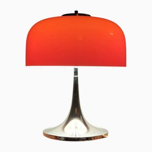 Orange Medusa Table Lamp by Luigi Massoni for Meblo / Guzzini, 1970s