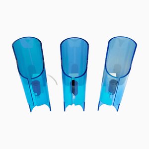 Wandlampe von Meblo / Guzzini, Ehemaliges Jugoslawien, 1970er, 3er Set
