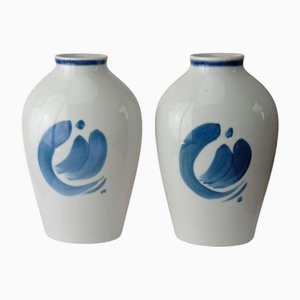 2er Set Vintage Bing & Grøndahl Vasen, 1970er