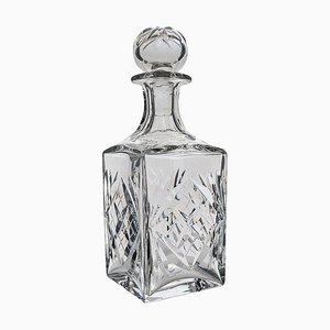 Mid 20th Century St. Louis Crystal Whisky Decanter