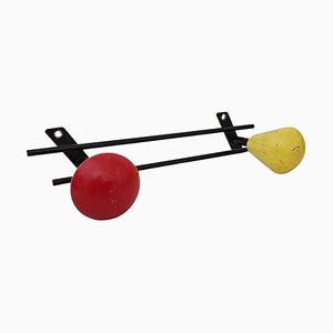 1950s Mid-Century Modern Atomic Era Coat Rack
