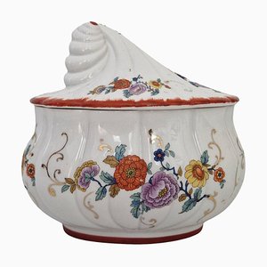 1940s French Porcelain Candy Dish Bonbonniere