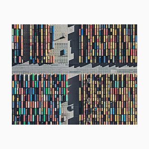 Bernhard Lang, AV_Harbour_002 Taglia B, Stampa di fotografie d'arte