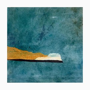 Marilina Marchica, Landschaft, Original Öl auf Leinwand