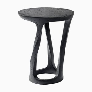Table d'Appoint Noire Contemporaine par Donatas Žukauskas