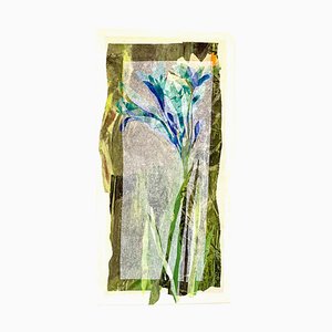 Maria Donata Papadia, Cluster Lily, Mixed Media Paper Collage
