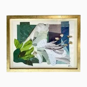 Maria Donata Papadia, Occimum Basilicum, Collage de Papier